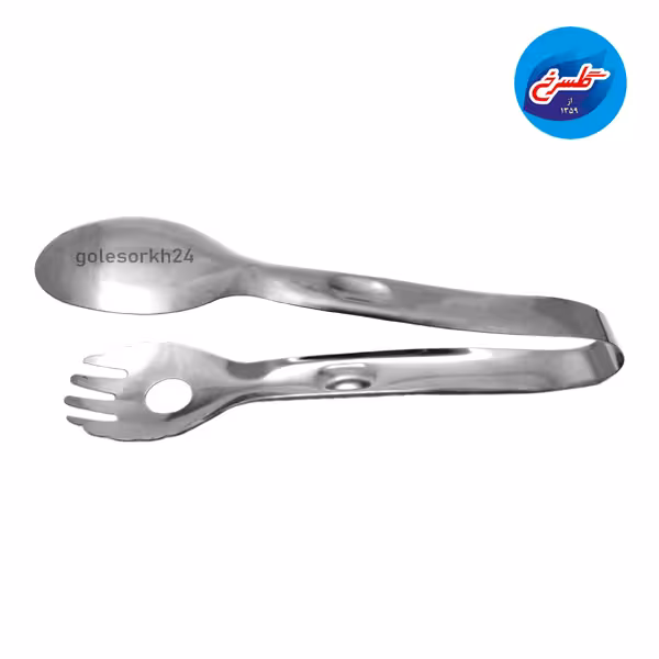 انبر سالاد استیل قاشقی یونیک مدل UN3403