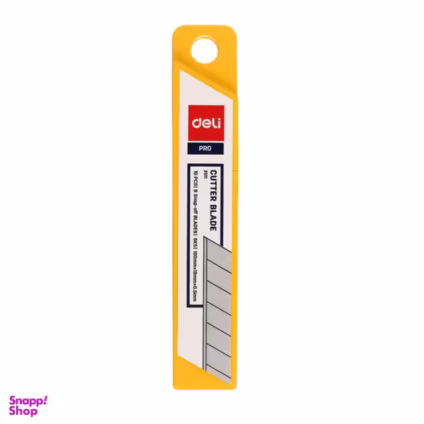 تیغ کاتر دلی کد 2011 بسته 10 عددی