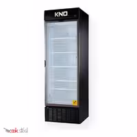 یخچال 80 سانتی بدنه مشکی وان سفید کینو KINO مدل KR800 BL