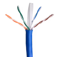 کابل شبکه Cat6 UTP کی نت پلاس مدل KP-NL6U00305 طول 305 متر