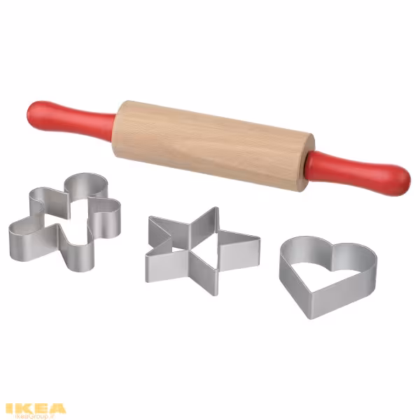 ابزار خمیر بازی 4 عددی مدل MÅLA | برند ایکیا | ارسال 15 الی 20 روز کاری