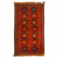 فرش دستباف دو متری مدل خراسان طرح خشتی