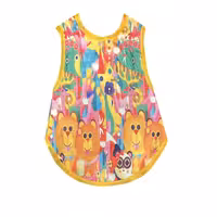 پیشبند نوزادی حلقه ای پشت حوله ای  حیوانات