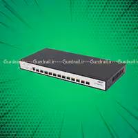سوییچ شبکه مدیریتی فیبر نوری HRUI مدل HR-SWTG3C12F | گاردریل