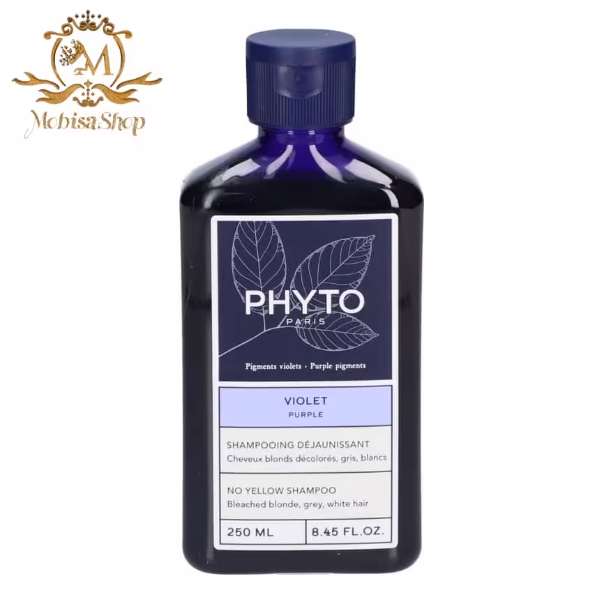 شامپو ضد زردی سیلور فیتو مناسب موهای خاکستری سفید و دکلره 250 میل