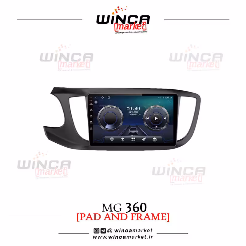 مانیتور اندروید ام جی360 رم 4 حافظه 32 سری TS855-5G FLYDYT محصول وینکا