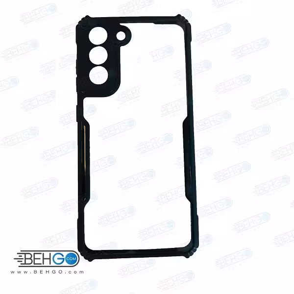 قاب سامسونگ S21 FE کاور پشت شفاف کپسولی گوشی S21 FE