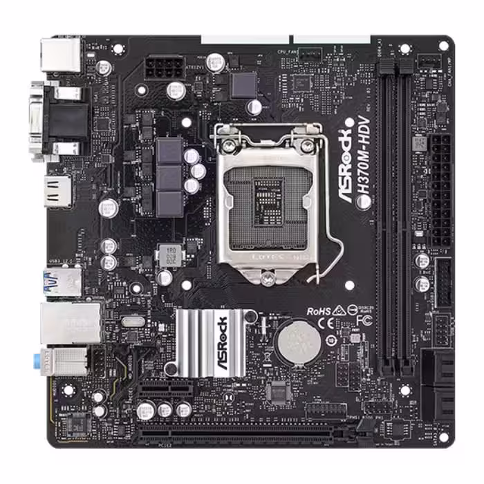 مادربرد ازراک H370M-HDV DDR4