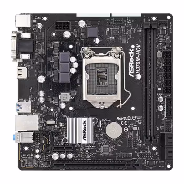 مادربرد ازراک H370M-HDV DDR4