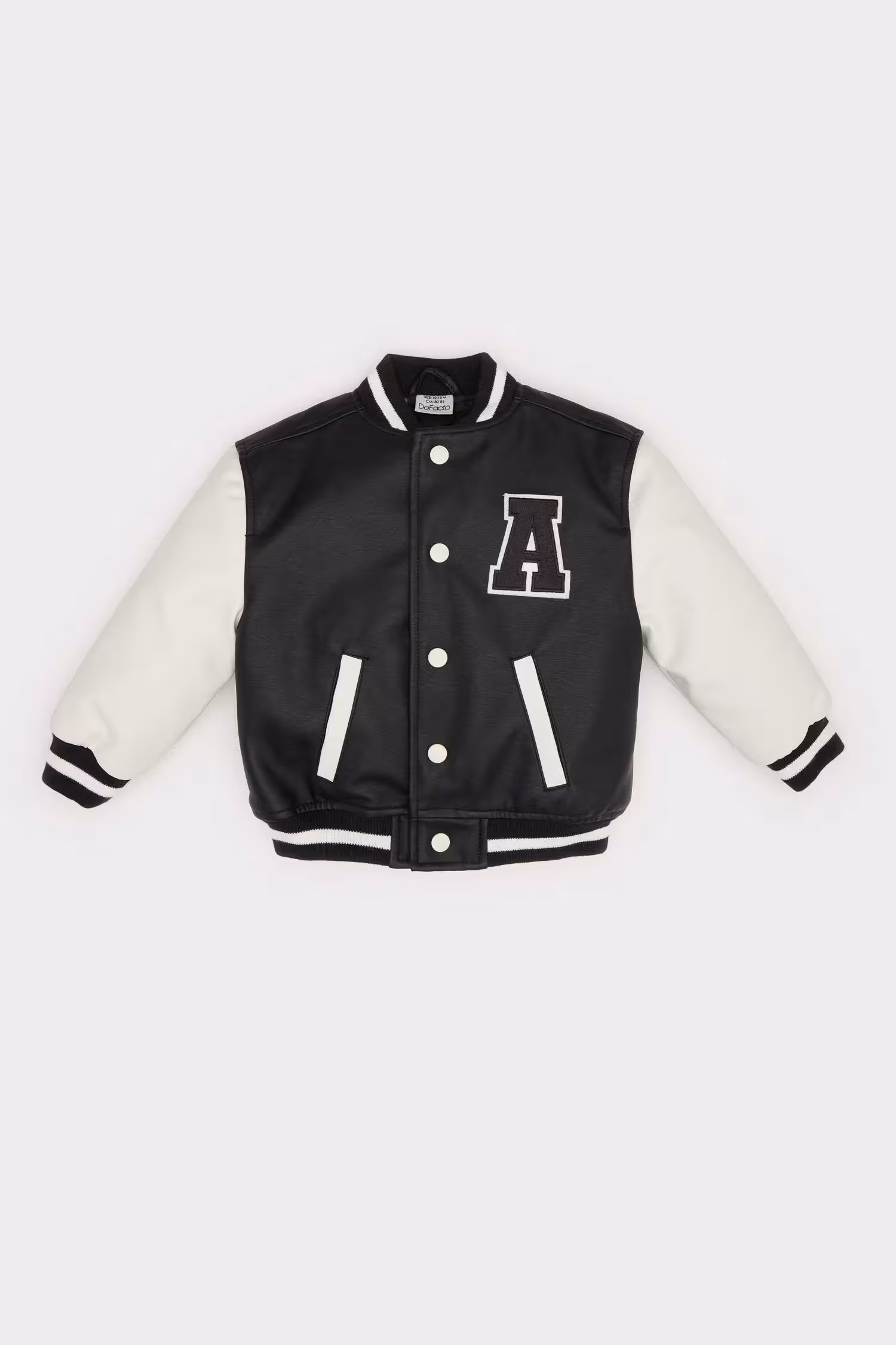 کاپشن نوزاد پسر مشکی دفکتو