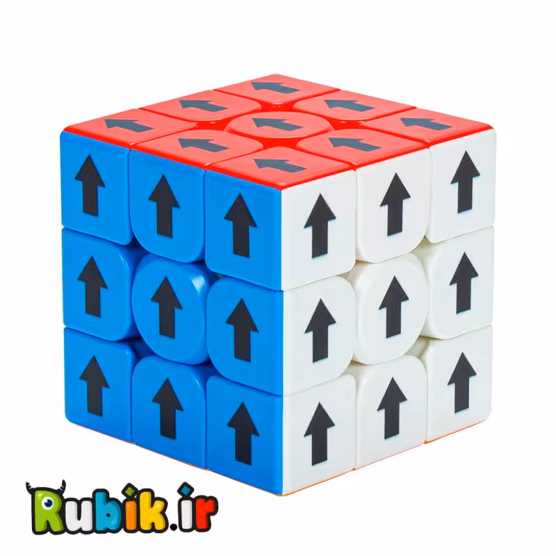 روبیک 3×3 طرح فلش