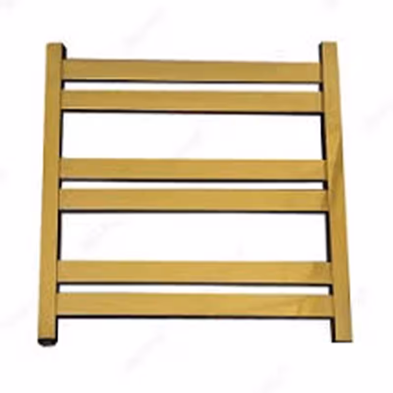 حوله خشک کن فلت رو کار استیل 60 طلایی مات