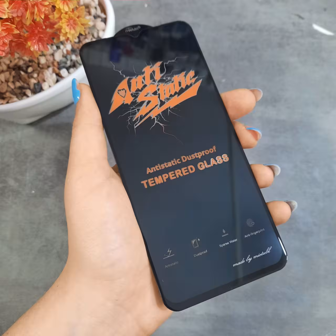 گلس آنتی استاتیک Redmi A1 Plus میتوبل (اصل)