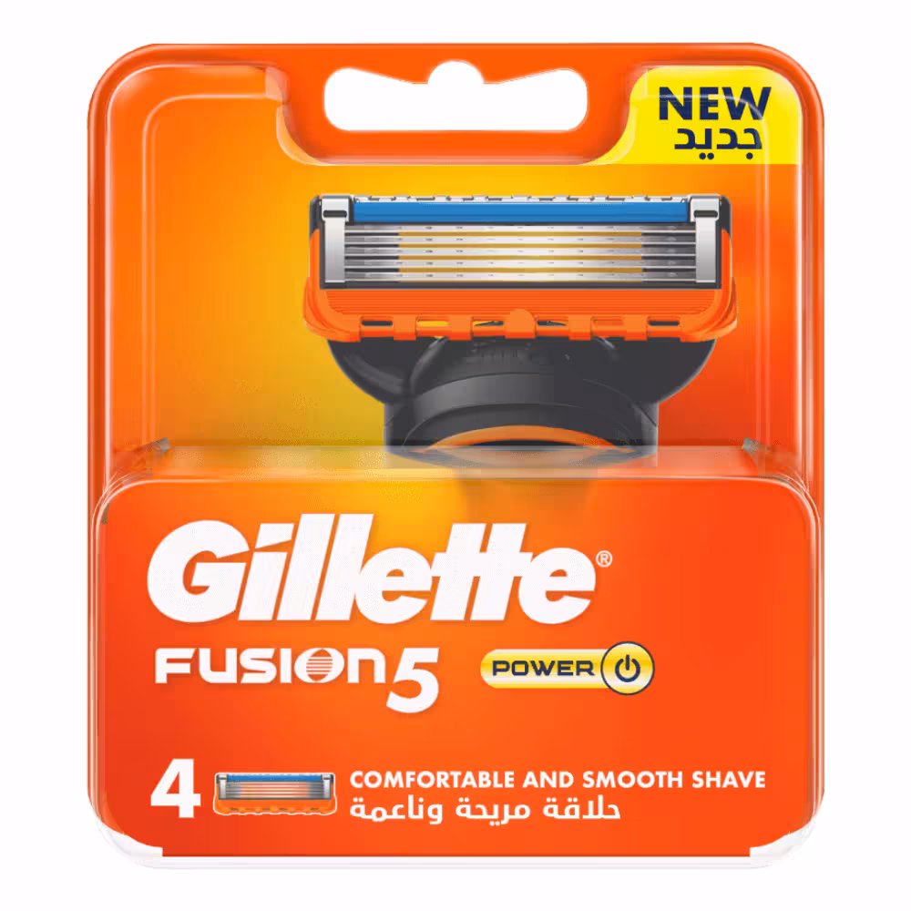 تیغ یدک ژیلت فیوژن پاور Fusion power 5 بسته 4 عددی
