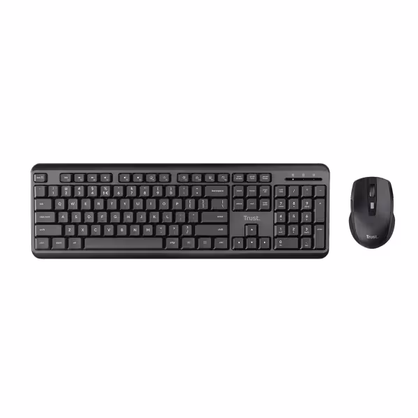 موس و کیبورد بی سیم بی صدای تراست مدل Trust TKM-350 Wireless Silent Keyboard and Mouse