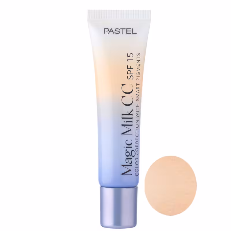 کرم پودر CC پاستل مدل magic milk شماره 50 حجم 30 میلی لیتر