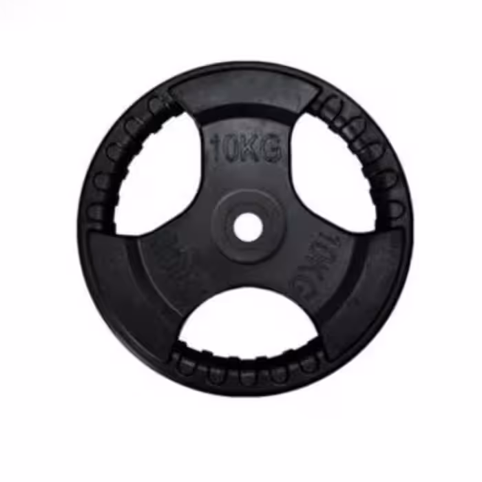 صفحه هالتر فرمونی 10 کیلویی تمام مشکی خانگی (قطر 30 میل)