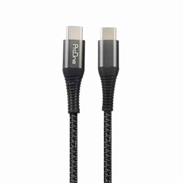 کابل شارژ فست اصلی پرووان تایپ سی مدل PCC105 (M12)