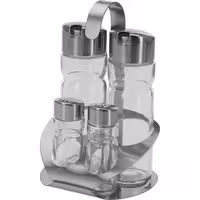 پایه ظروف نمک، فلفل، روغن و سرکه Cruet Stand Salt, Pepper, Oil & Vinegar »Wien« وست مارک