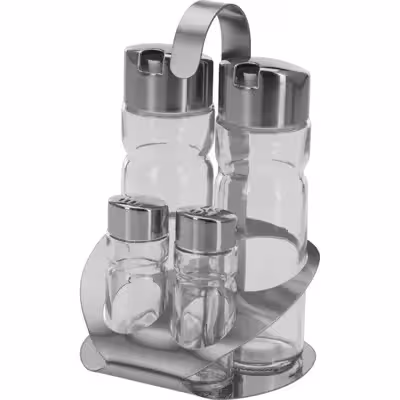 پایه ظروف نمک، فلفل، روغن و سرکه Cruet Stand Salt, Pepper, Oil & Vinegar »Wien« وست مارک