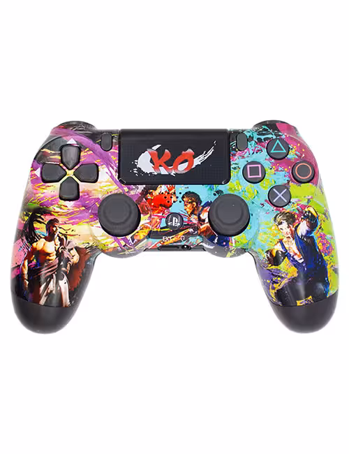 دسته طرحدار PS4 استریت فایتر کد 01