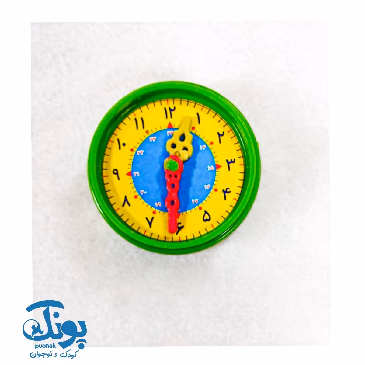 ساعت آموزشی مهردار (استامپ دار) با جعبه شایان