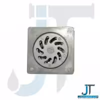 کفشور کروم آلومینیوم 10 سانت دریچه دار(سوسگیر)