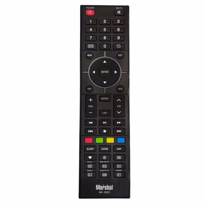 ریموت کنترل تلویزیون مارشال مدل ME-2802.