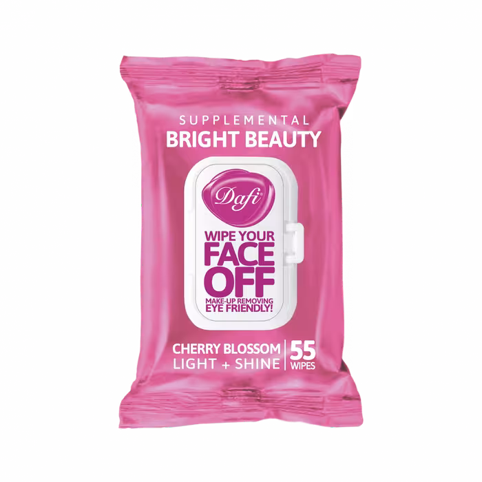 دستمال مرطوب دافی فیس آف 55 برگ چری