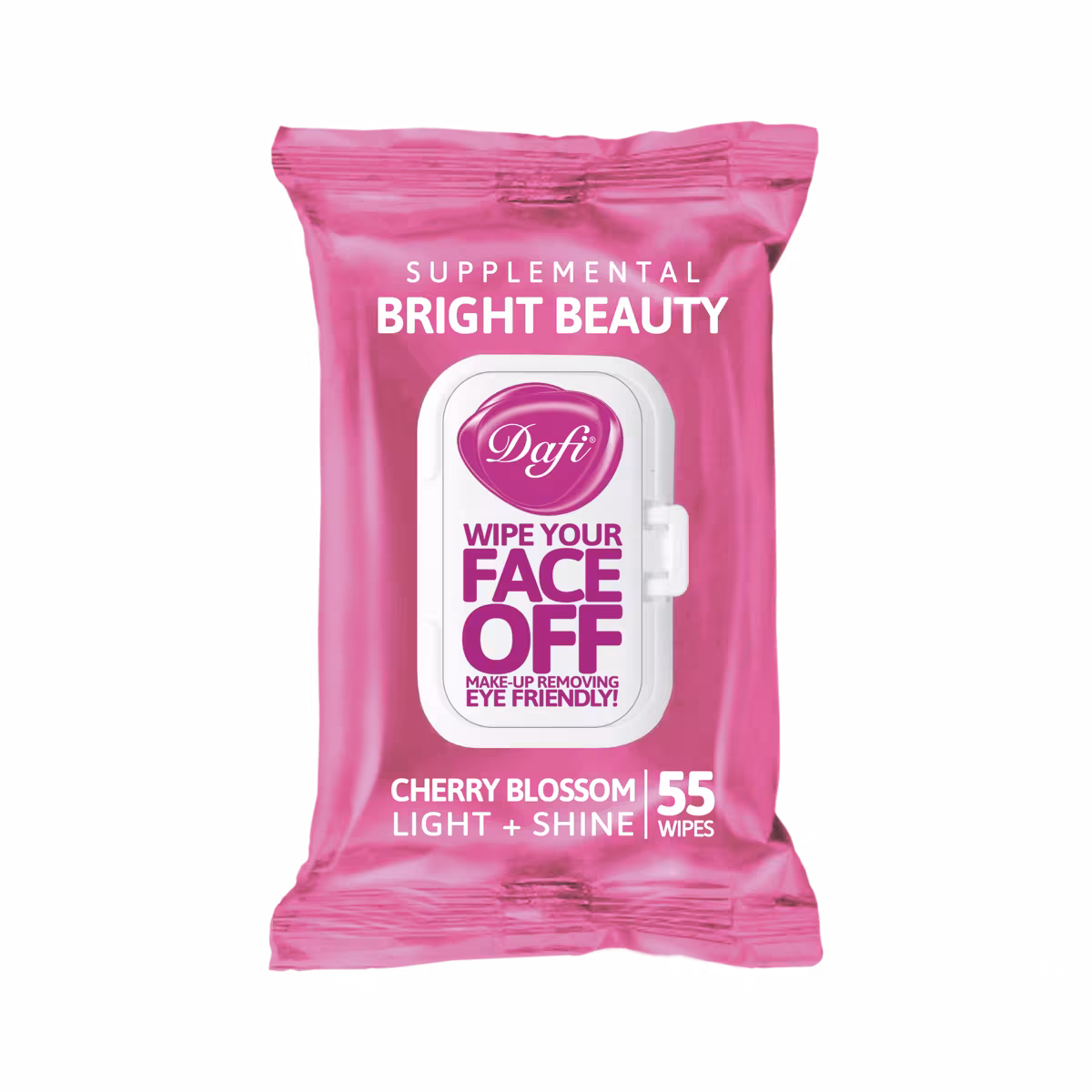 دستمال مرطوب دافی فیس آف 55 برگ چری