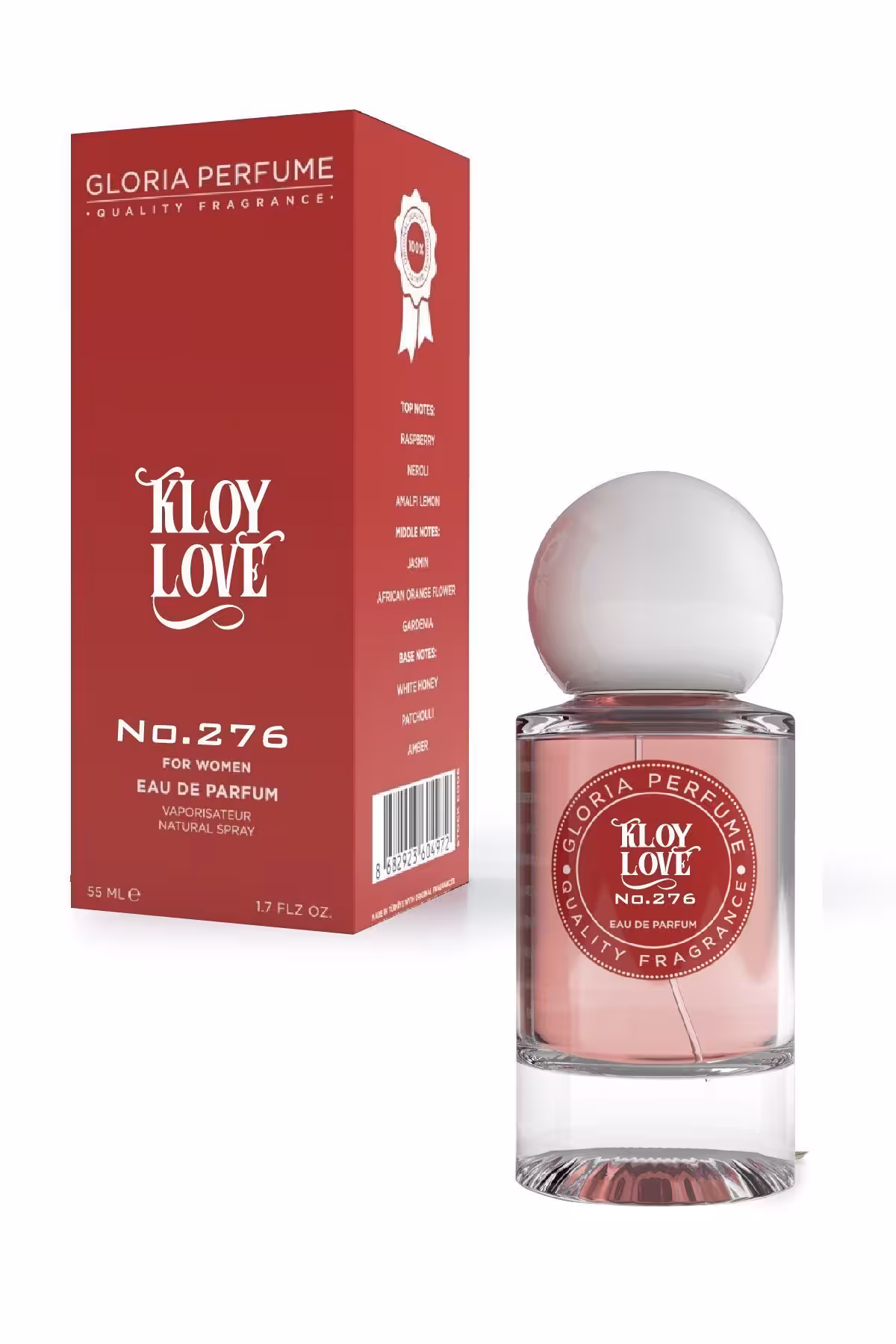 عطر زنانه KLOY LOVE ادوپرفیوم 55 ML Gloria Perfume