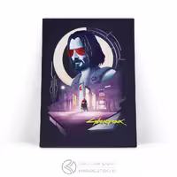 تابلو شاسی سایبرپانک CYBERPUNK 2077