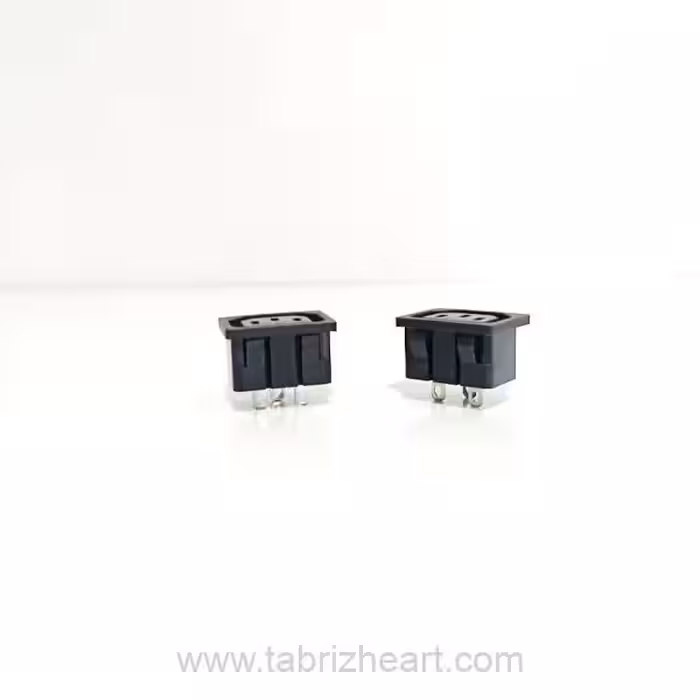 کانکتور 3 پین 10 آمپر 250 ولت | Panel power socket