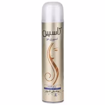 اسپری براق کننده مو Caspian مدل Hair Spray Glossy حجم 250 میلی لیتر