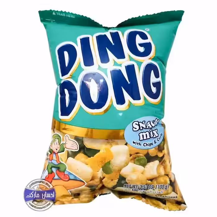 آجیل دینگ دونگ طعم میکس چیپس