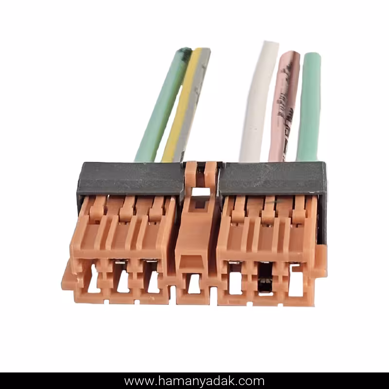 سوکت 13 فیش جعبه فیوز پژو 405 و سمند