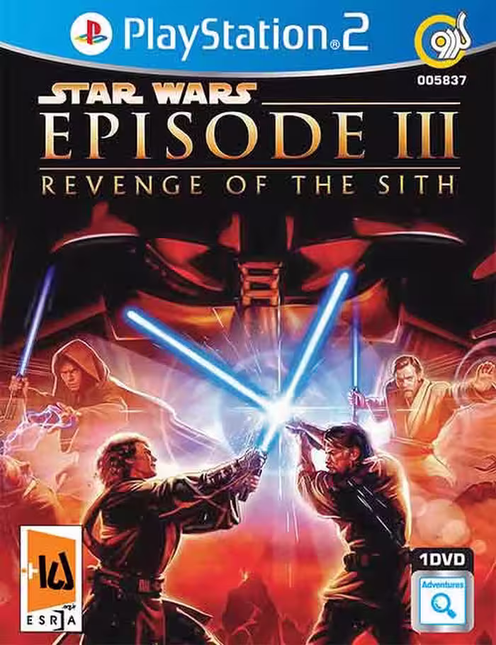 بازی Star Wars Episode III Revenge of the Sith برای PS2