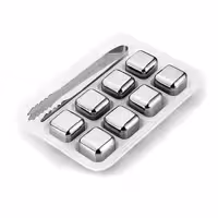 قالب یخ استیل 8 عددی   انبر یخ