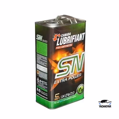 روغن موتور لوبریفنت کانادا مدل SN حجم 5 لیتر (0W-20)