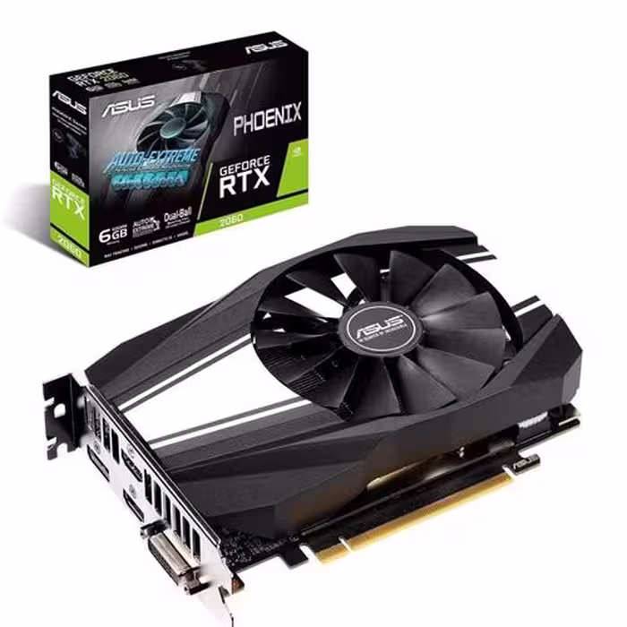 کارت گرافیک ایسوس مدل PH-RTX2060-6G ظرفیت 6 گیگابایت