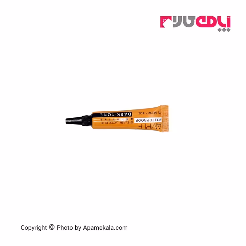 چسب مژه امپل ضد آب اصل مدل DARK-TONE حجم 7 گرم