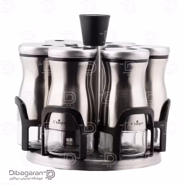 جا ادویه گردان استیل یونیک 7 عددی کد 1799-UN