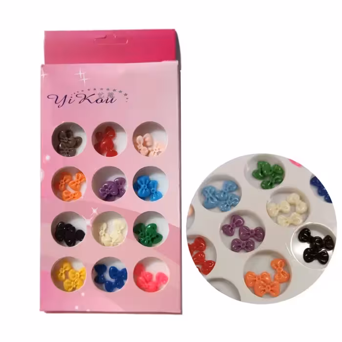 پیکسل ناخن طرح پاپیون