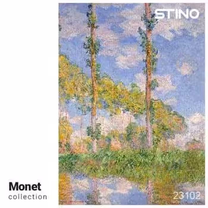 پازل شیشه ای استینو 260 تکه طرح مونه (کد 23102)،(باجعبه)