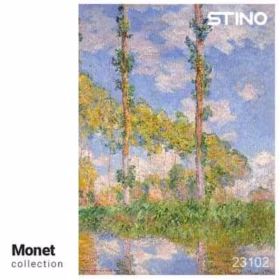 پازل شیشه ای استینو 260 تکه طرح مونه (کد 23102)،(باجعبه)