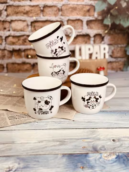 ماگ ساده طرح MILK کد 0563