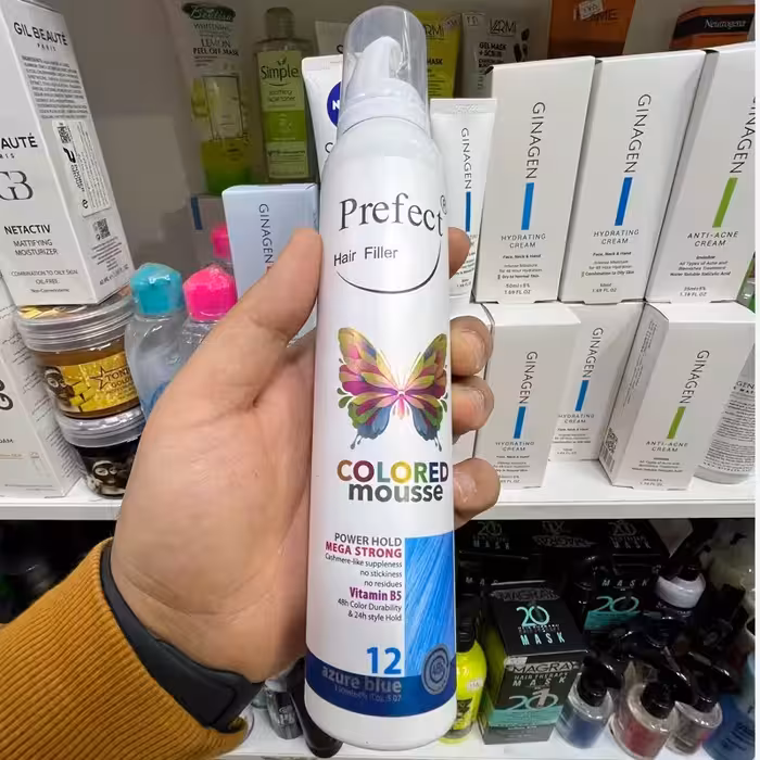 موس مو شماره 12  آبی لاجوردی | amazonchi