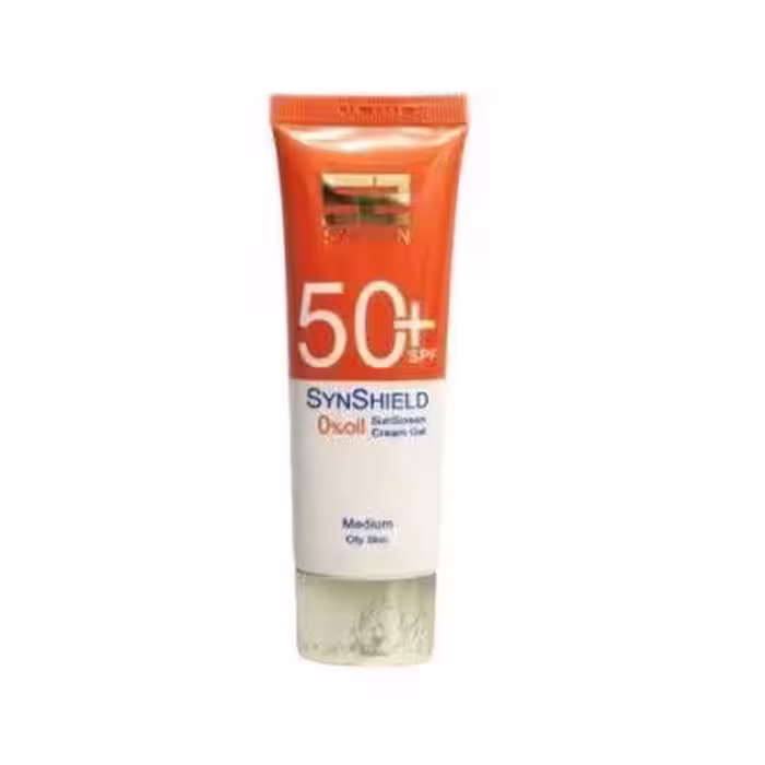 کرم ژل ضد آفتاب 50  SPF، رنگی (مدیوم)، مناسب پوست چرب