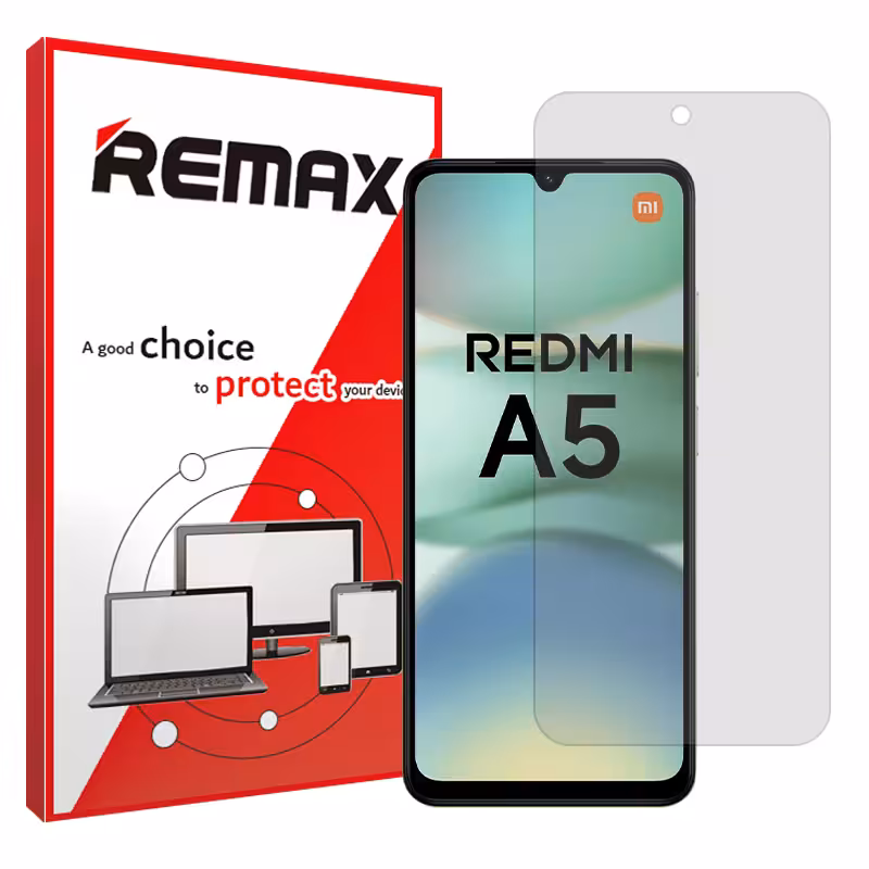 گلس شیائومی Redmi A5 4G مدل هیدروژلی مات برند ریمکس کد S