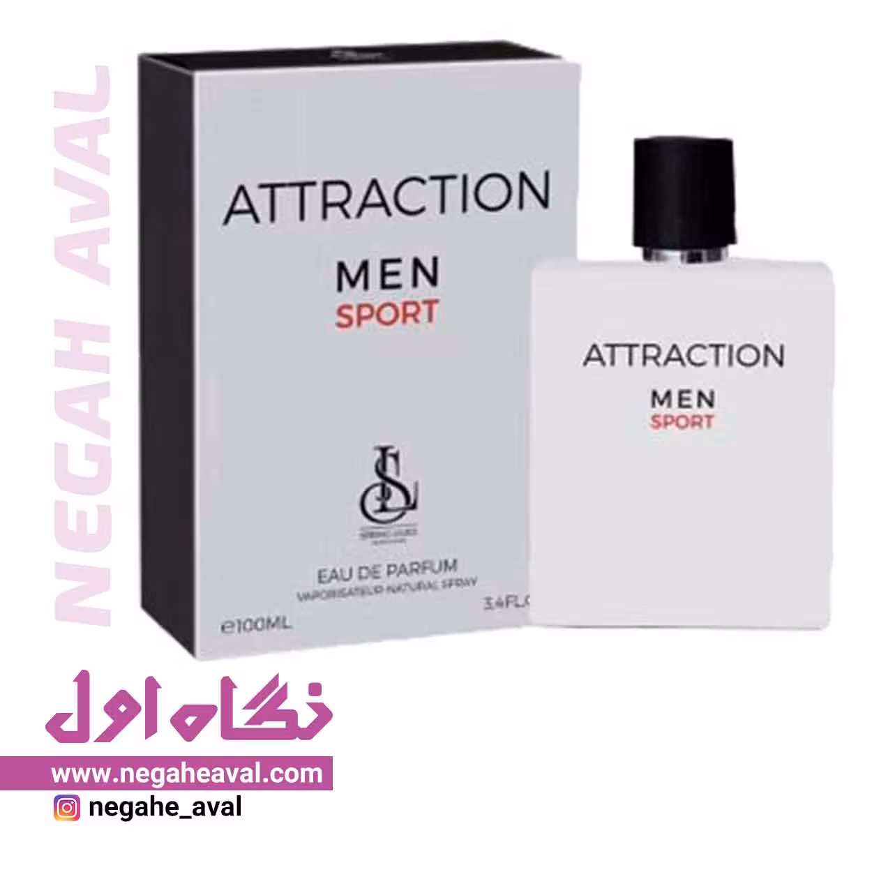 ادکلن اترکشن من اسپرت اسپرینگ لیلیز حجم 100 میلی لیتر